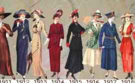 Cum se îmbrăcau femeile acum 100 de ani FOTO