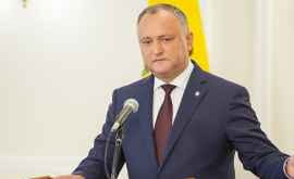Додон об угрозах безопасности Республики Молдова