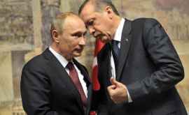 Discuţie între Putin şi Erdogan despre problemele umanitare din Siria