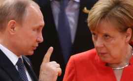 Atacurile Occidentului asupra Siriei subiect de discuţie între Putin şi Merkel
