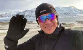 Молдавский спортсмен занял второе место в традиционном марафоне на Северном полюсе