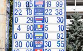 Curs de schimb valutar stabilit de BNM pentru 19 aprilie
