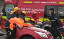 В Единцах прошли учения пожарных и спасателей