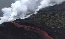 Încă un şuvoi de lavă în Hawaii a ajuns în ocean