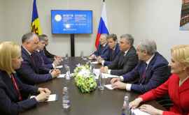 Subiectele discutate de Dodon cu președintele Dumei de Stat a FR
