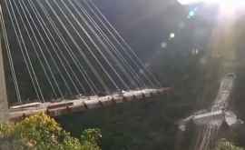 Pod din Columbia dărîmat înainte de inaugurare VIDEO