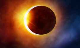 Au apărut imagini ale eclipsei solare care a avut loc azi VIDEO