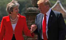 Donald Trump sa răzgîndit nu o mai critică pe Theresa May 