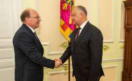 Prima întrevedere a şefului statului cu noul ambasador al Federaţiei Ruse