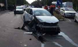 Află informații noi despre accidentul din capitală soldat cu victime și multe mașini accidentate
