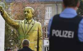 Statuia lui Erdogan care a provocat controverse în Germania