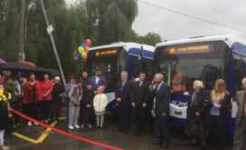 В Кишиневе торжественно открыли два новых троллейбусных маршрута