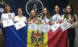 Бронзовая медаль и шесть наград для Молдовы на Международной олимпиаде