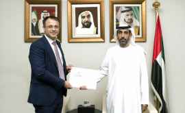 Ambasadorul agreat în EAU a prezentat copiile scrisorilor de acreditare