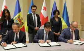 A fost semnat statutul Adunării interparlamentare Moldova Ucraina Georgia
