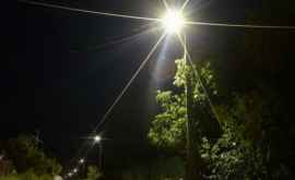 Ряд сел на юге Молдовы получил современные системы уличного освещения 
