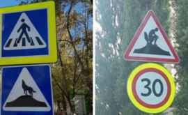 Как объясняет Примэрия появление на улицах Кишинева странных дорожных знаков