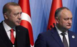 Dodon a reiterat rugămintea către Erdogan de a aduce în Moldova sabia lui Ștefan cel Mare