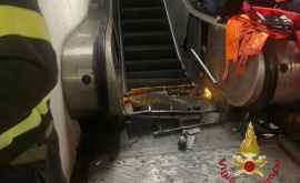 O scară rulantă din metroul din Roma sa stricat zeci de oameni au fost răniți
