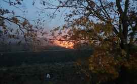 Большой пожар в одном из столичных районов ВИДЕО