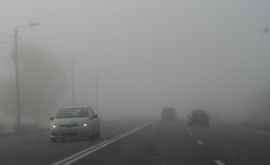 Ceaţa densă pune stăpînire pe ţară