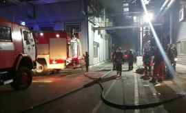 Incendiu în Odesa O fabrică de uleiuri cuprinsă de flăcări