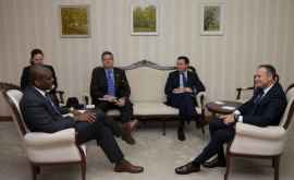 Andrian Candu sa întîlnit cu noul ambasador al SUA în Moldova