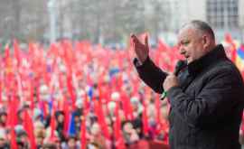 Dodon la mitingul PSRM Sîntem obligați să cîștigăm alegerile din 2019