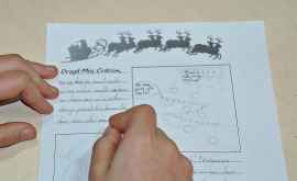 A cerut mîncare de la Moș Crăciun Scrisoare unui copil din Moldova FOTO