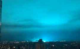 Cerul a devenit albastru în New York după o explozie VIDEO