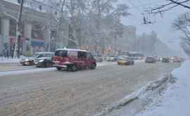 Ситуация в Кишиневе с уборкой снега и движением общественного транспорта