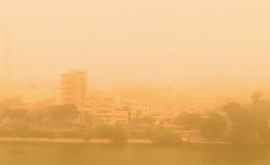 Cairo învăluit întrun nor de praf roșiatic VIDEO