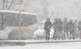 В Молдову возвращаются снегопады и мороз