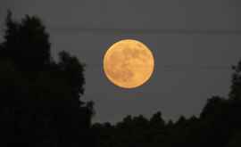 Полное лунное затмение в Молдове