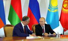 Dodon și Putin vor rezolva în curînd problema tranzitului prin Ucraina