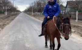 Сергей Сырбу вновь удивляет на этот раз верховой ездой ВИДЕО