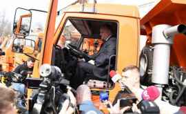 Dodon a prezentat camioanele KAMAZ donate de Federația Rusă și a spus cine le va primi
