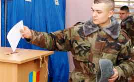 Военнослужащие Национальной армии явились на голосование