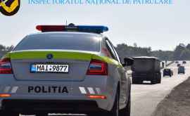 Polițiștii de patrulare activează intensiv și dau amenzi pentru nereguli în trafic
