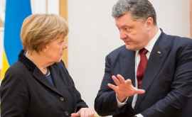 Merkel se va întîlni cu Poroșenko