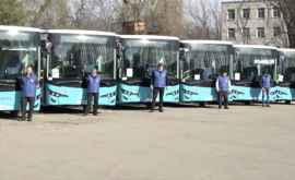 Mai mult confort pentru pasageri 6 autobuze noi ISUZU au ajuns în Chișinău