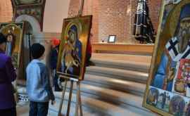 В Кишиневе открылась выставка икон написанных детьми