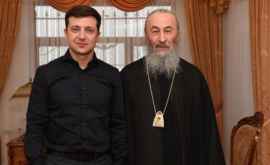 Состоялась встреча Зеленского с митрополитом Онуфрием