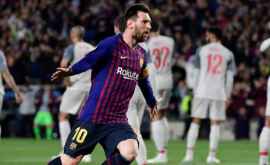 Fotografia cu Messi singur în fața unei tribune virală pe internet