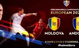 Naționala Moldovei se pregătește de meciul cu Andorra