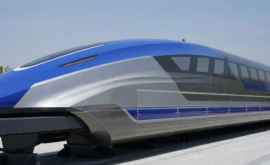 China a prezentat lumii trenul plutitor
