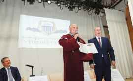 Dodon sa învrednicit de titlul Doctor Honoris Causa al Universității din Bașkortostan