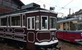 În Ucraina au fost demonstrate tramvaie care au circulat cu mai mult de 100 de ani în urmă