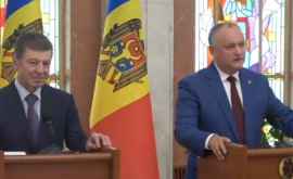 Додон и Козак обсудили продление торговых преференций для молдавских товаров