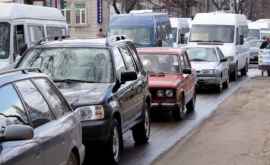 Străzile capitalei blocate din cauza ambuteiajelor